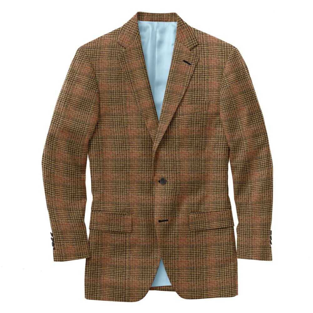 C4-3962599-CSC C4-3962599 Brown Rust Plaid