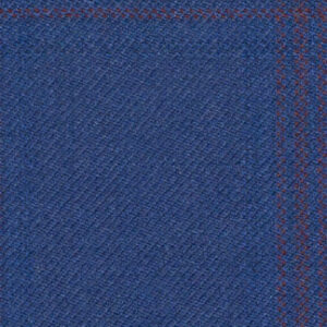 C6-3755173 Royal Blue Burgundy Windowpane