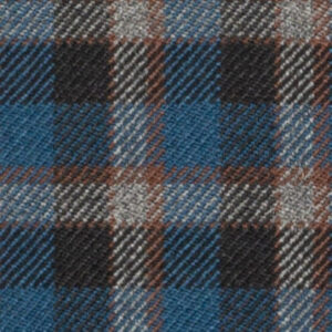C6-3755183 Turquoise Brown Check