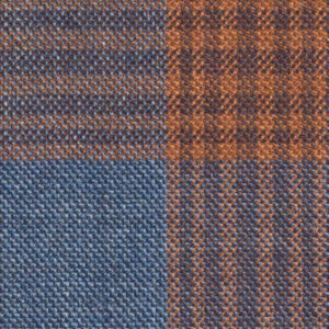 C6-3755226 Blue Orange Check
