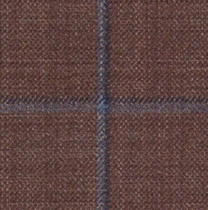 C6-3858336 Brown Plum Blue Windowpane