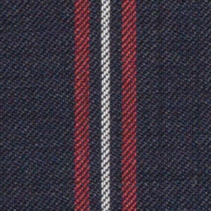C6-3858345 Navy Red Club Stripe