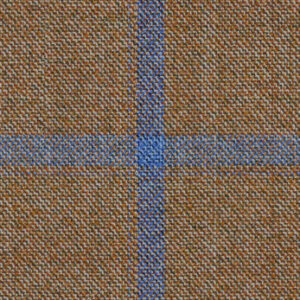 Brown Blue Windowpane