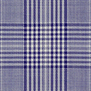 Navy White Plaid
