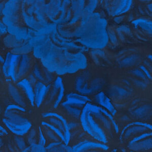 K1-3754175 Blue Navy Floral Jacquard