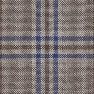 K4-3861251 Brown Navy Plaid