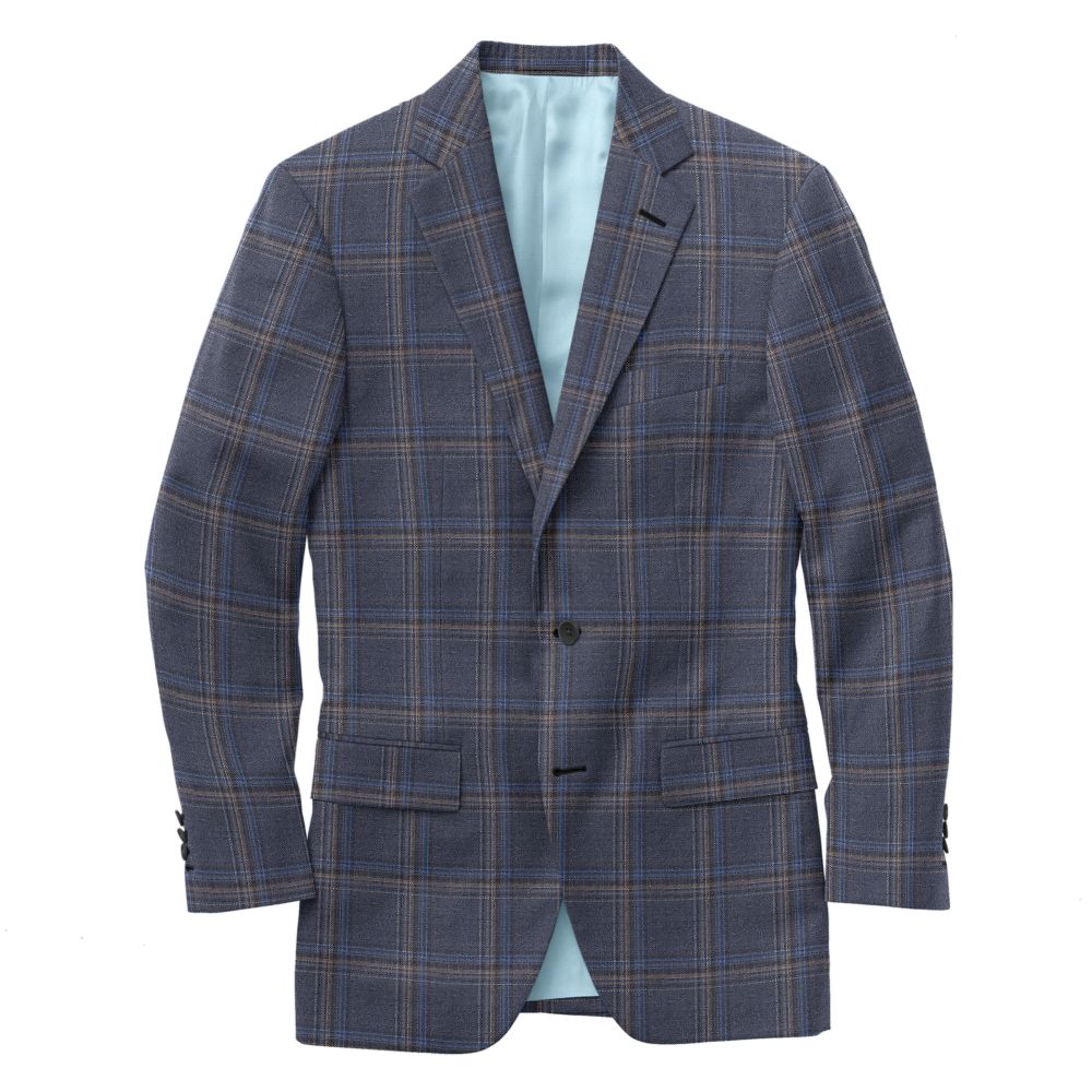 K4-3861256-CSC K4-3861256 Char Blue Camel Plaid