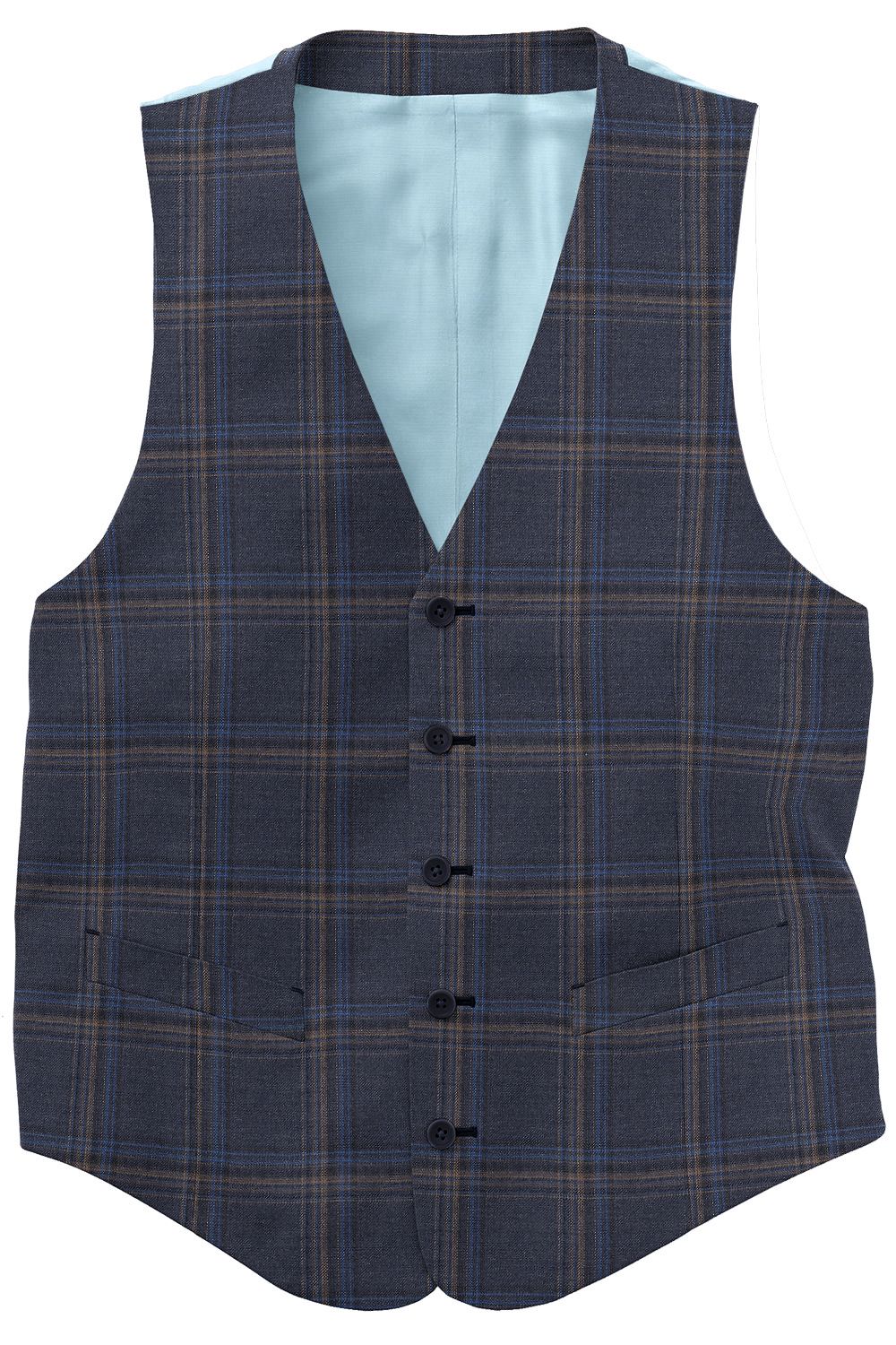 K4-3861256-CV K4-3861256 Char Blue Camel Plaid