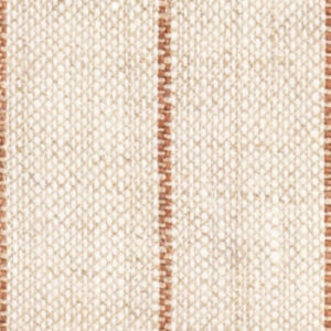 K4-3861636 Tan Brown Chalk Stripe Linen