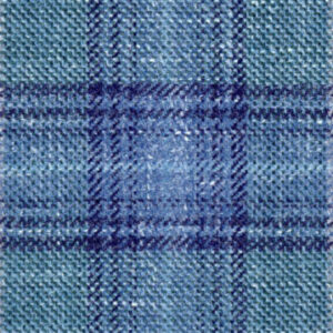 Aqua Navy Plaid