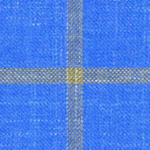 Lt Blue Khaki Windowpane