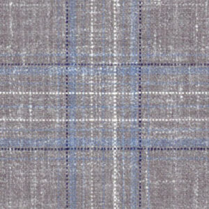 Grey Lt Blue Plaid