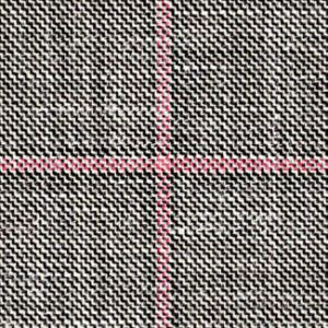 Grey Pink Windowpane