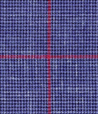 K4-3874382-SWATCH Blue Red Micro Check Windowpane