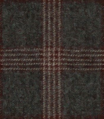 K4-3961724-SWATCH K4-3961724 Olive Brown Plaid