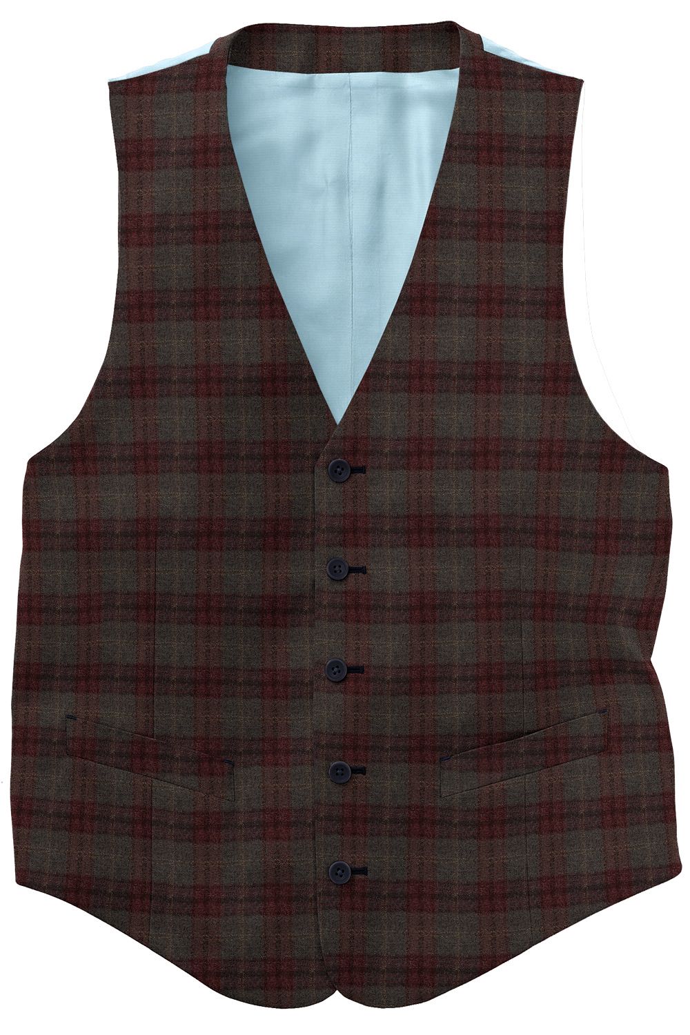 K4-3961737-CV K4-3961737 Grey Berry Plaid