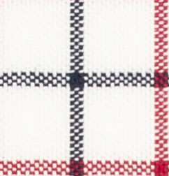 N1-3653424 Red NavyWindowpane Oxford