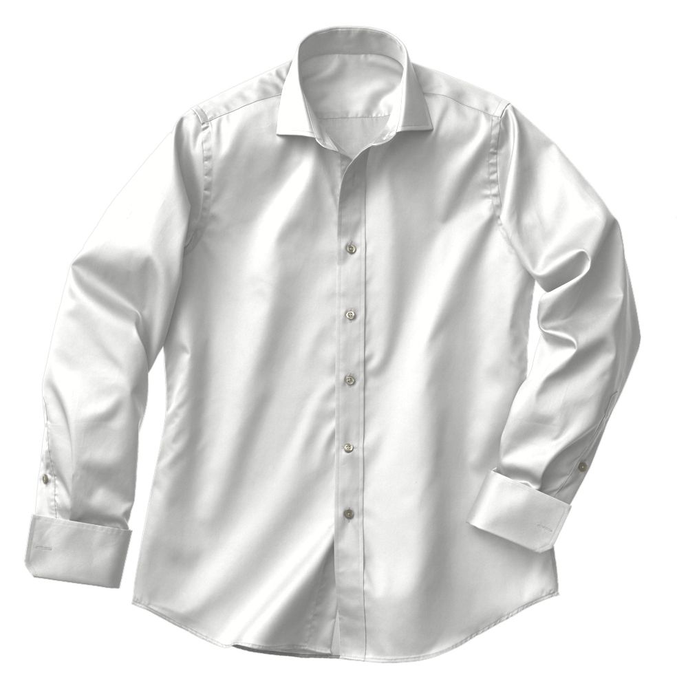 N2-3754036-CSHT N2-3754036 White Twill Stripe