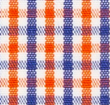 N2-3754110 Orange/Navy Tattersall