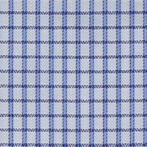 N3-3858224 Blue Herringbone Check