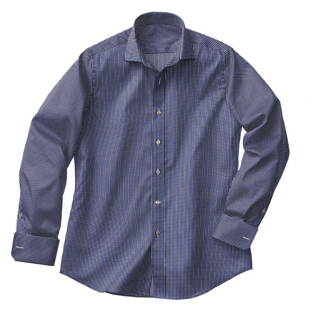 N3-3858293-CSHT N3-3858293 Navy White Check
