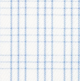 N4-3753254 Lt Blue Check Dobby