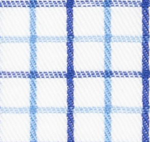 N4-3753502 Lt Blue/Navy Tattersall Check
