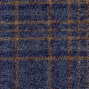 N5-3962780 Dusty Blue Brown Plaid