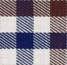 N5-3962792 Navy Brown Check