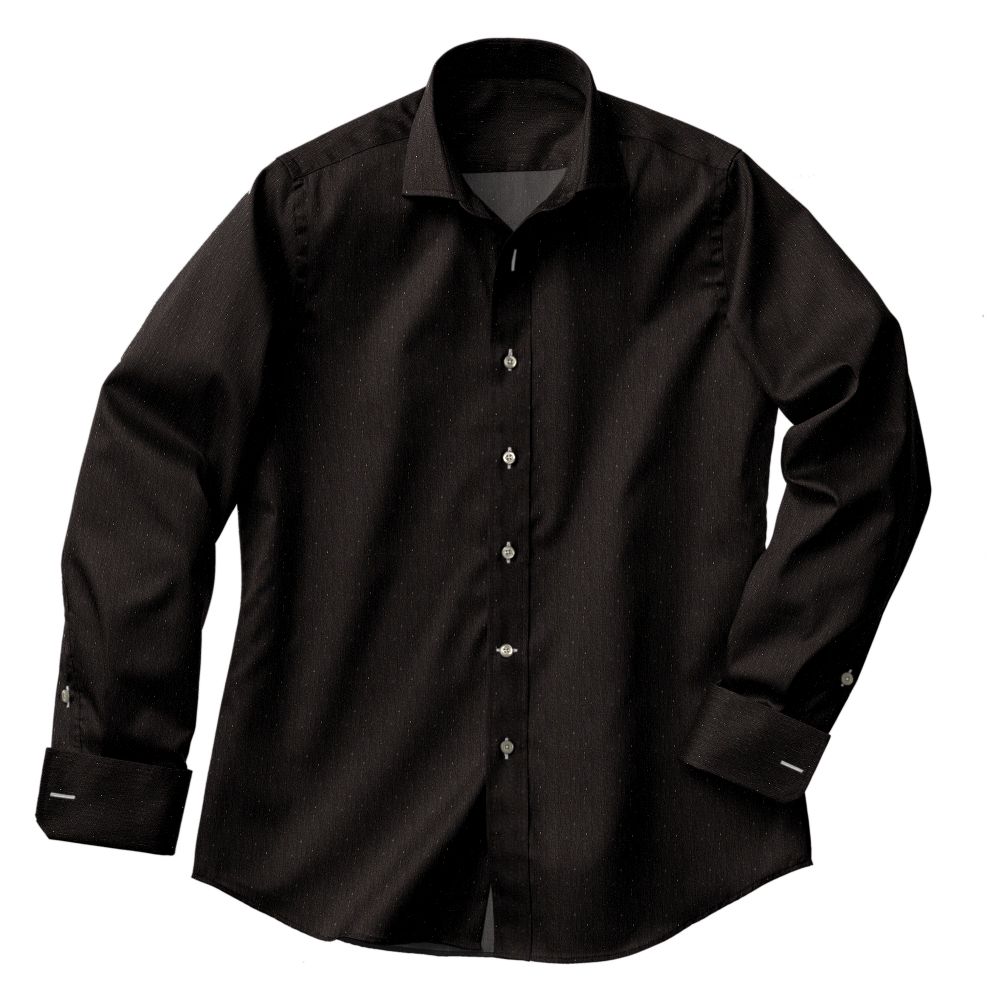 N5-3962833-CSHT N5-3962833 Black Donegal Twill