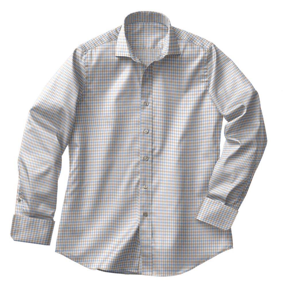 N6-3858570-CSHT N6-3858570 Grey Blue Check