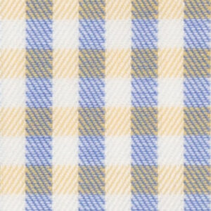 N6-3858600 Yellow Blue Ecru Check