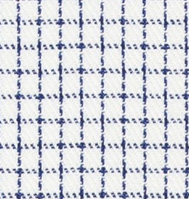 TR-3756524 Navy Graph Check Twill