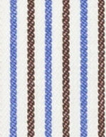 TR-3756627 Blue/Brown Multi Stripe Twill