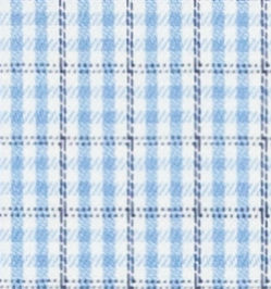 TR-3756635 Lt Blue/Navy Check Twill