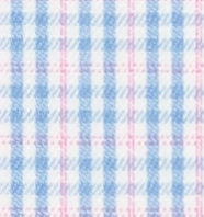 TR-3756636 Blue/Pink Check Twill