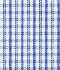 TR-3756642 Lt Blue/BlueTattersall Check Twill