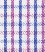TR-3756644 Blue/Violet Tattersall Check Twill