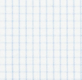 TR-3756647 Lt Blue Graph Check Broadcloth