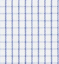 TR-3756648 Blue Graph Check Broadcloth