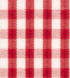 TR-3756655 Red Sport Check Twill