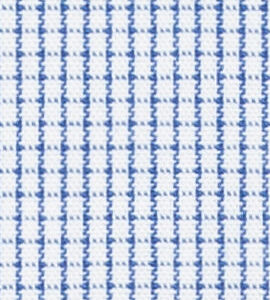 TR-3756733 Blue Broadcloth Graph Check