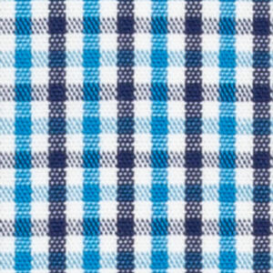 TR-3756745 Aqua/NavyTattersall Check