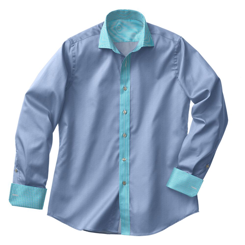 TR-3756804-CSHT TR-3756804 Aqua Bengel Stripe