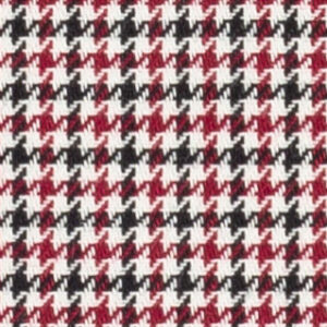 TR-3756871 Red/Navy Houndstooth