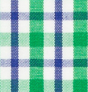 TR-3757027 Green/Navy Club Tattersall