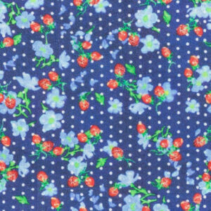 TR-3857876 Navy Dotted Berries