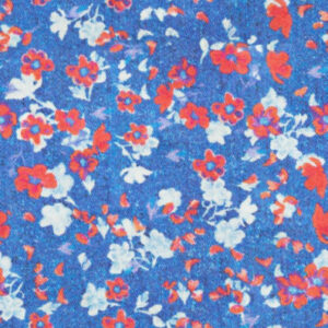 TR-3857881 Blue Red Floral