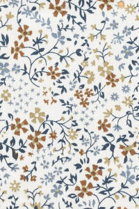 TR-3857931 White Blue Floral