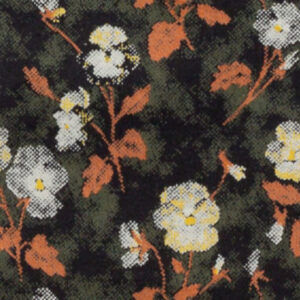 TR-3857933 Black Abstract Floral